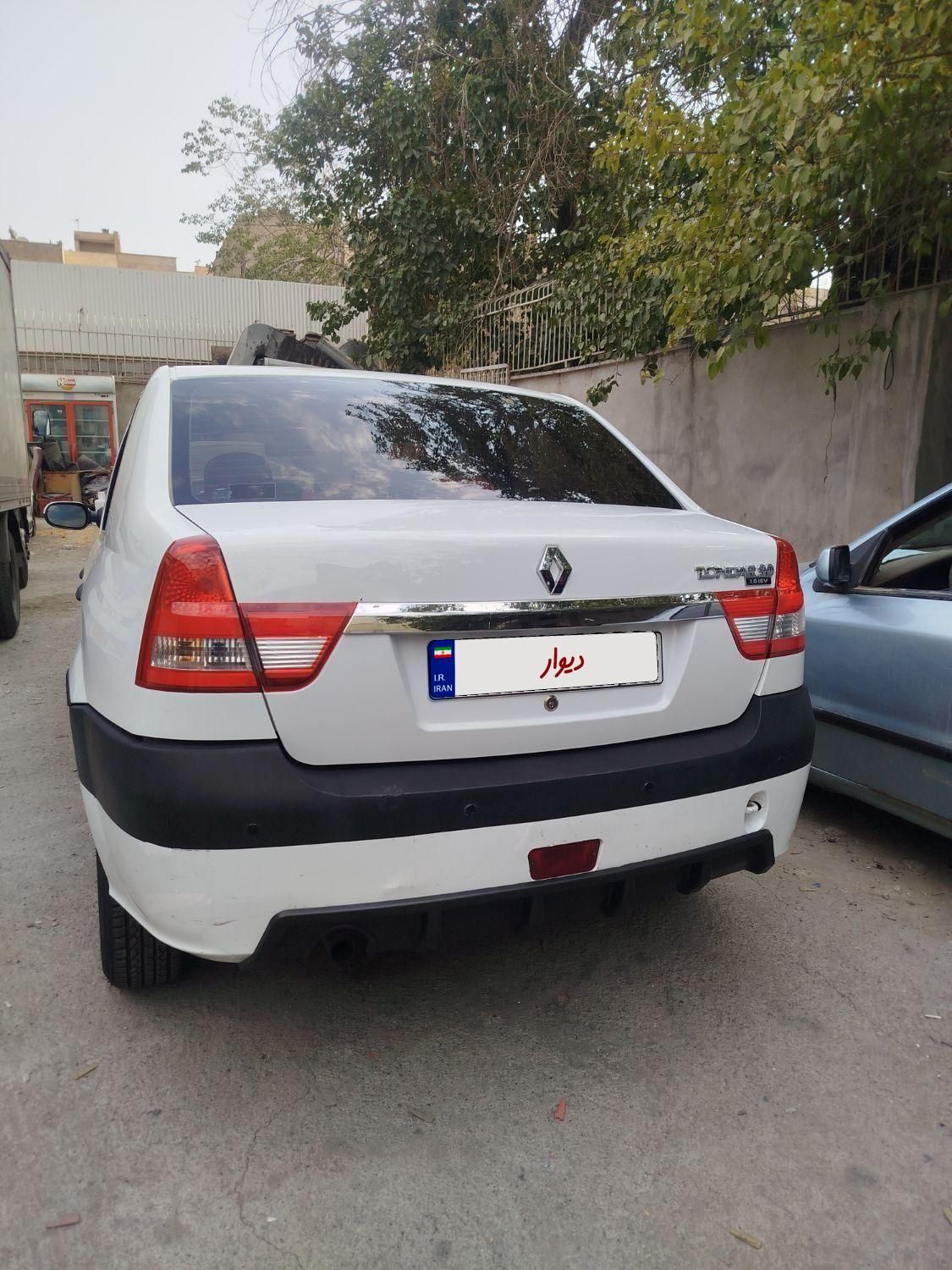 رنو پارس تندر گیربکس JHQ + مولتی مدیا - 1393