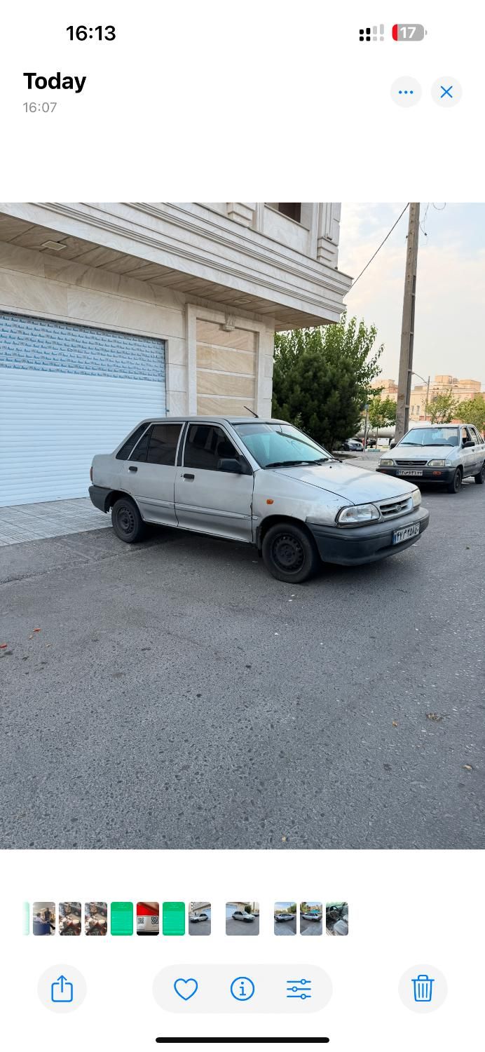 پراید صبا بنزینی - 1385