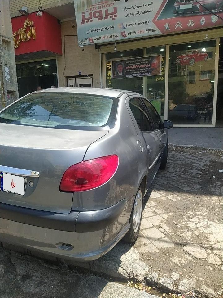 پژو ۲۰۶ صندوق دار v2 - 1388