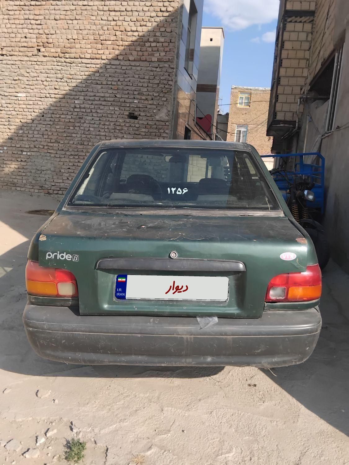 پراید صبا بنزینی - 1382