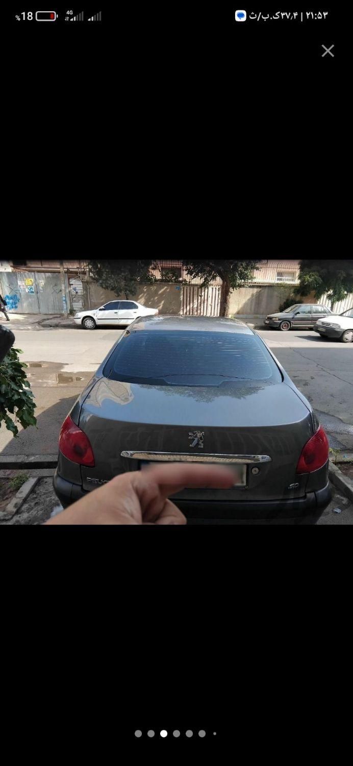 پژو ۲۰۶ صندوق دار v8 - 1394