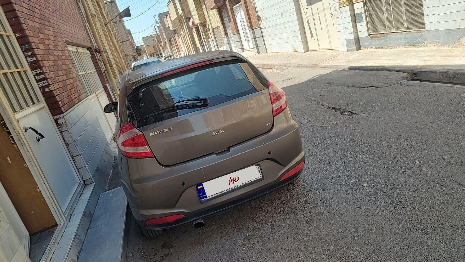 ام وی ام 315 هاچ بک ساده دنده ای - 1394