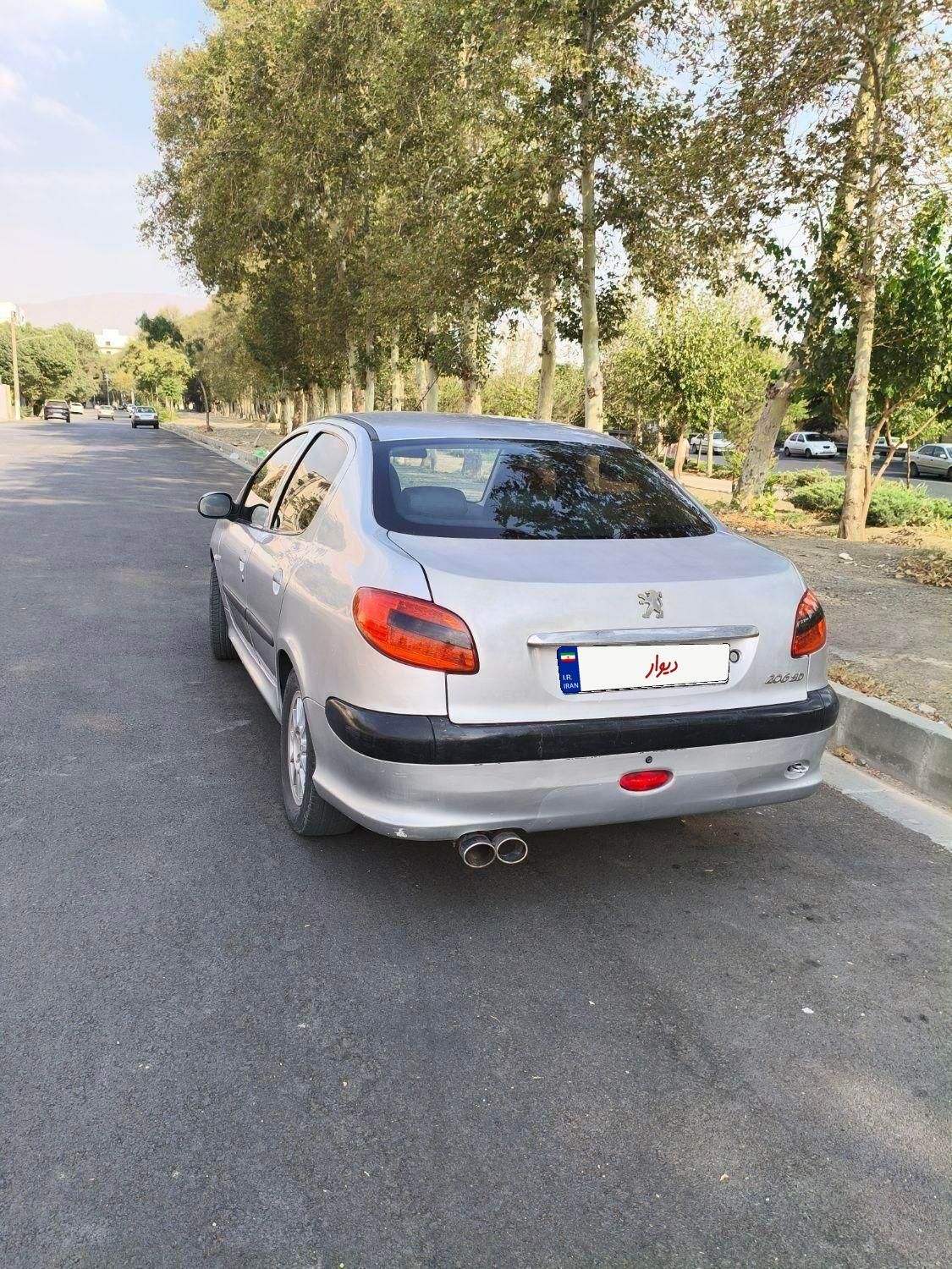 پژو ۲۰۶ صندوق دار v2 - 1386