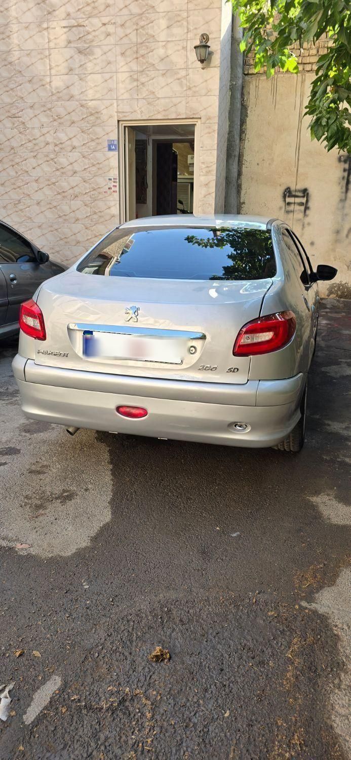 پژو ۲۰۶ صندوق دار v8 - 1386