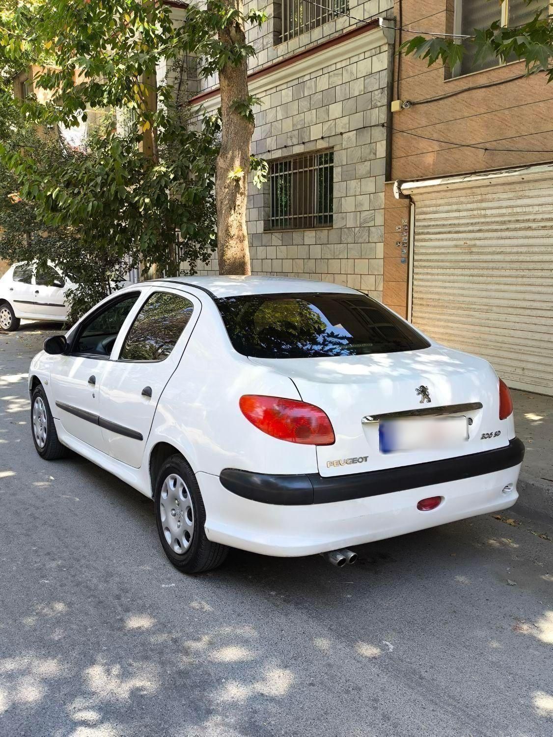 پژو ۲۰۶ صندوق دار v20 - 1389
