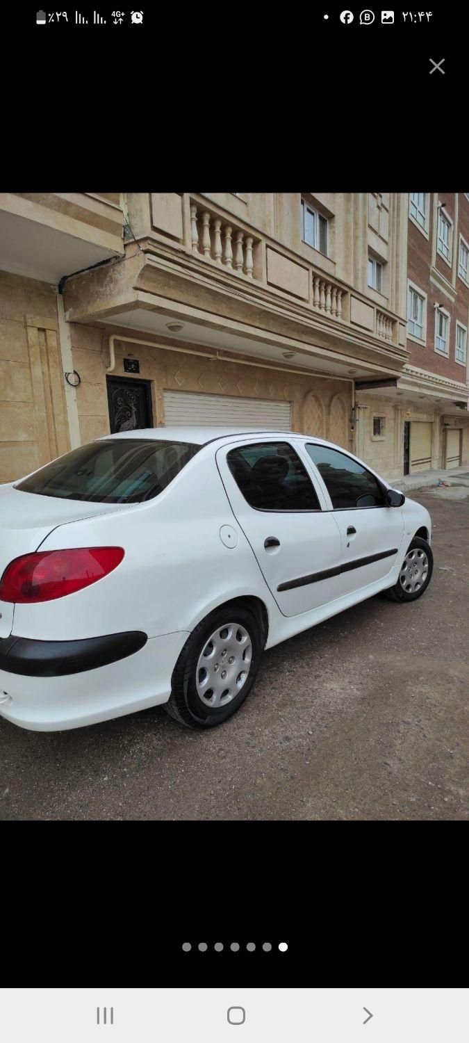 پژو ۲۰۶ صندوق دار v8 - 1392