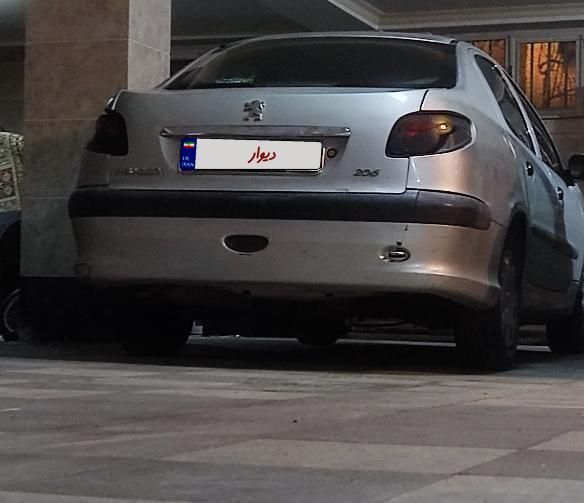 پژو ۲۰۶ صندوق دار v8 - 1386