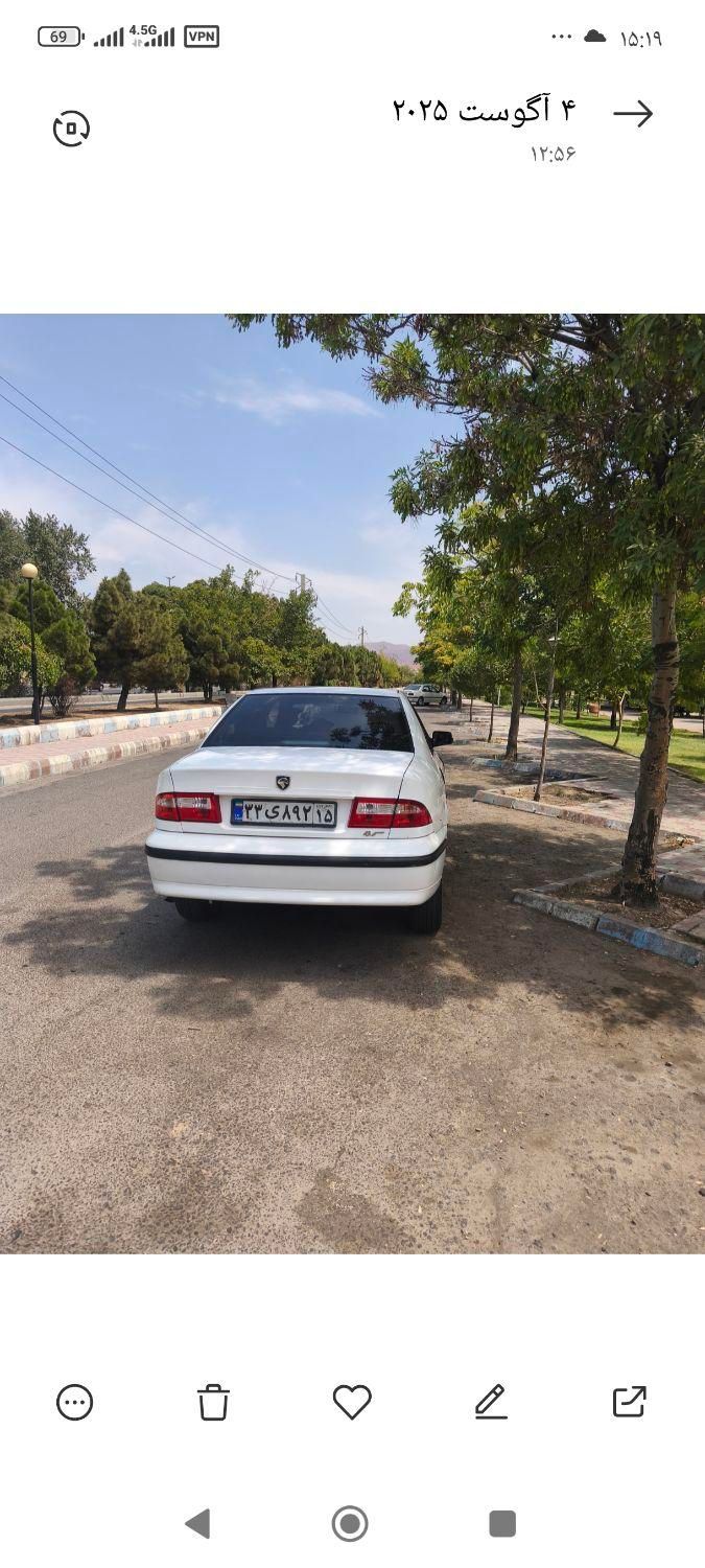 سمند LX EF7 دوگانه سوز - 1399