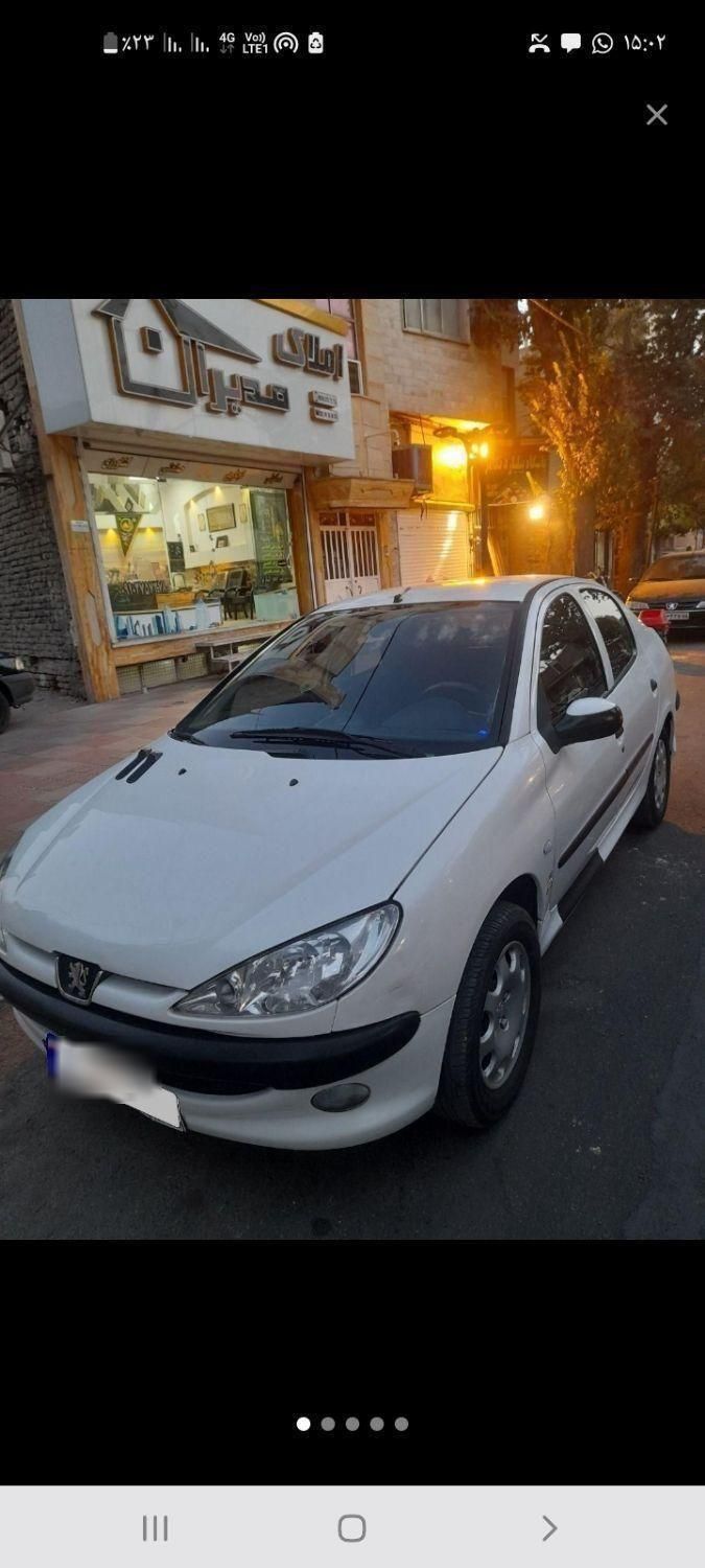 پژو ۲۰۶ صندوق دار v20 - 1390