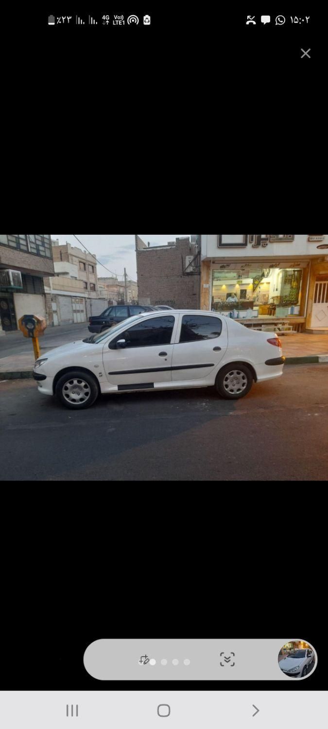 پژو ۲۰۶ صندوق دار v20 - 1390