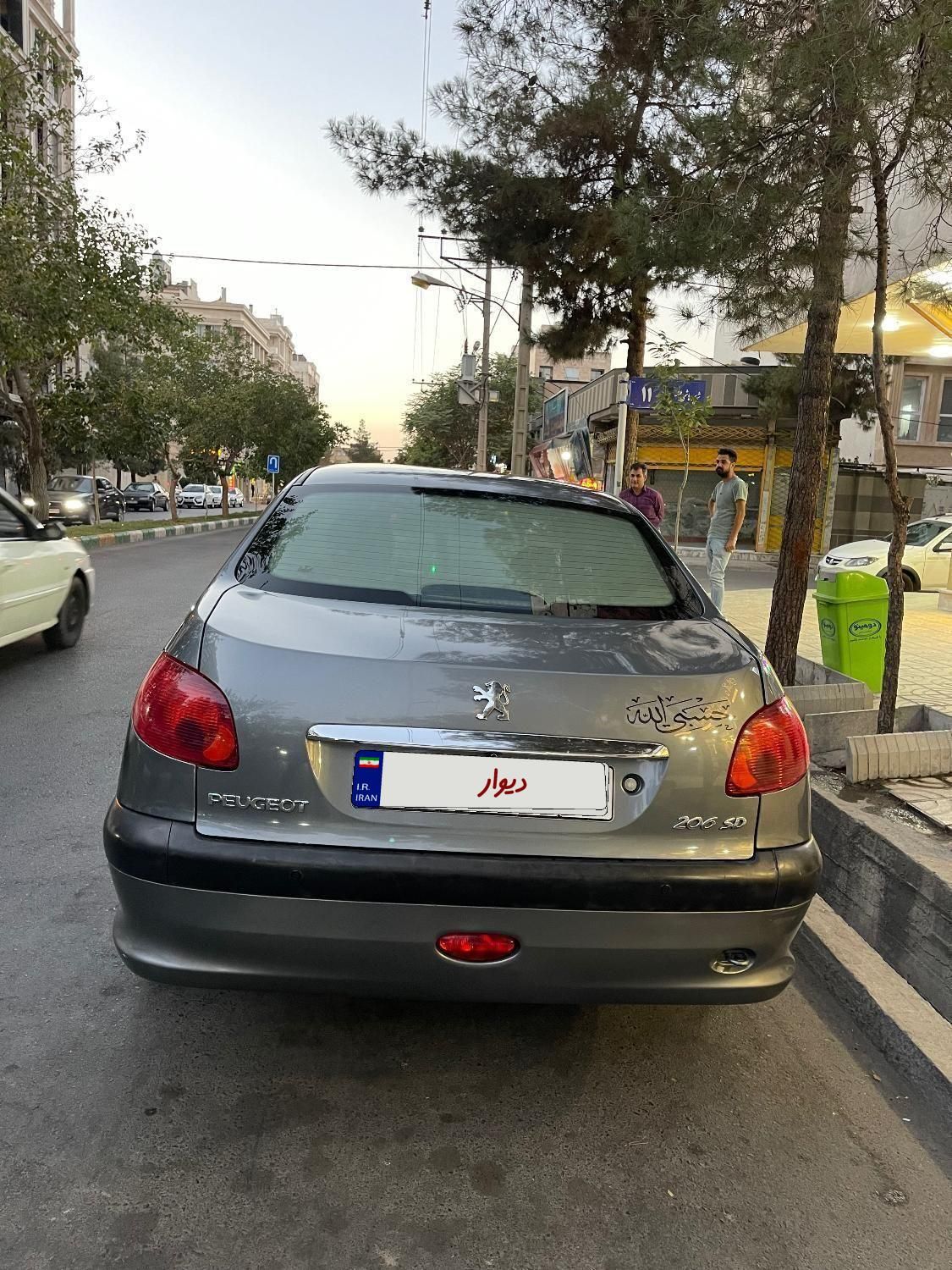 پژو ۲۰۶ صندوق دار v1 - 1386