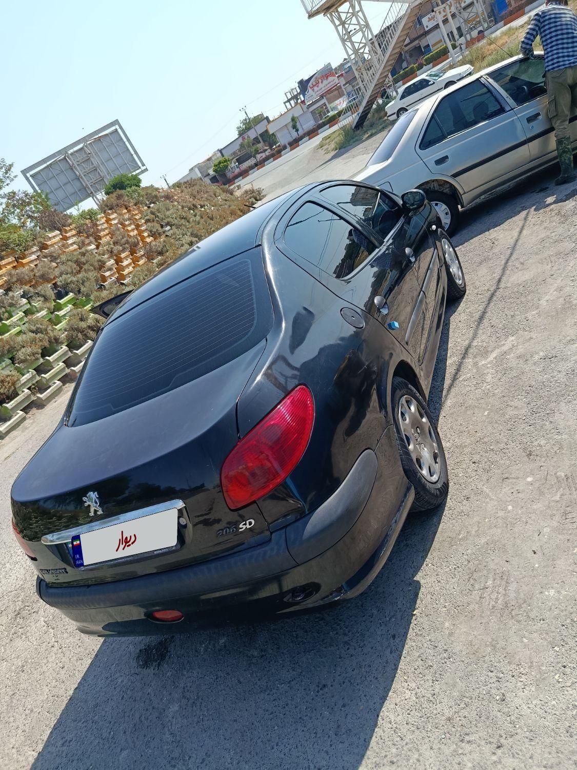 پژو ۲۰۶ صندوق دار v8 - 1388