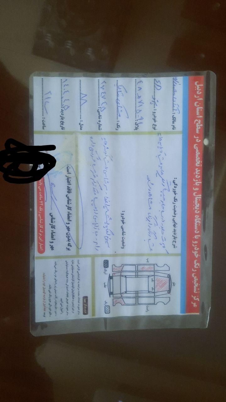 پژو ۲۰۶ صندوق دار v8 - 1388