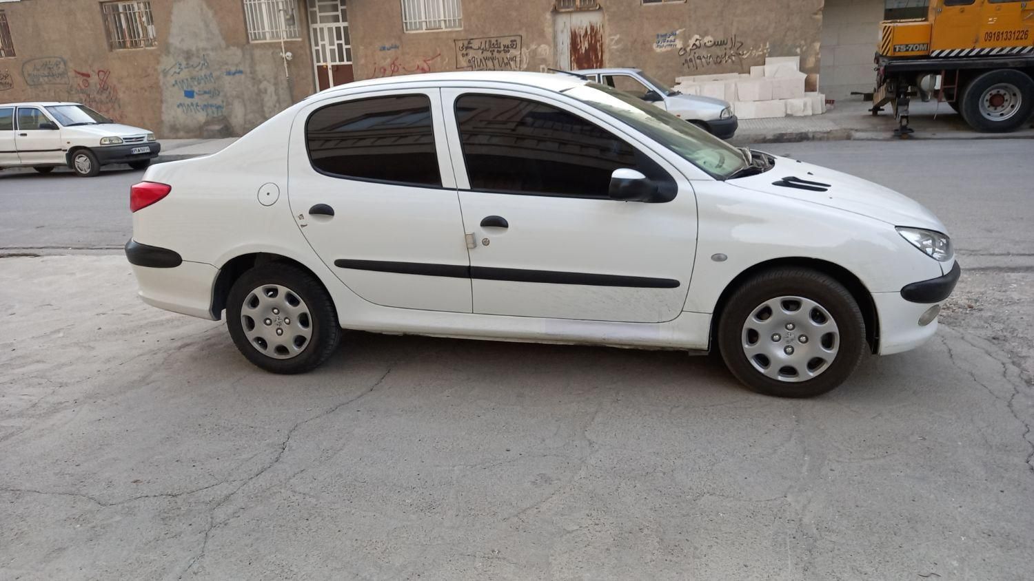 پژو ۲۰۶ صندوق دار v8 - 1397