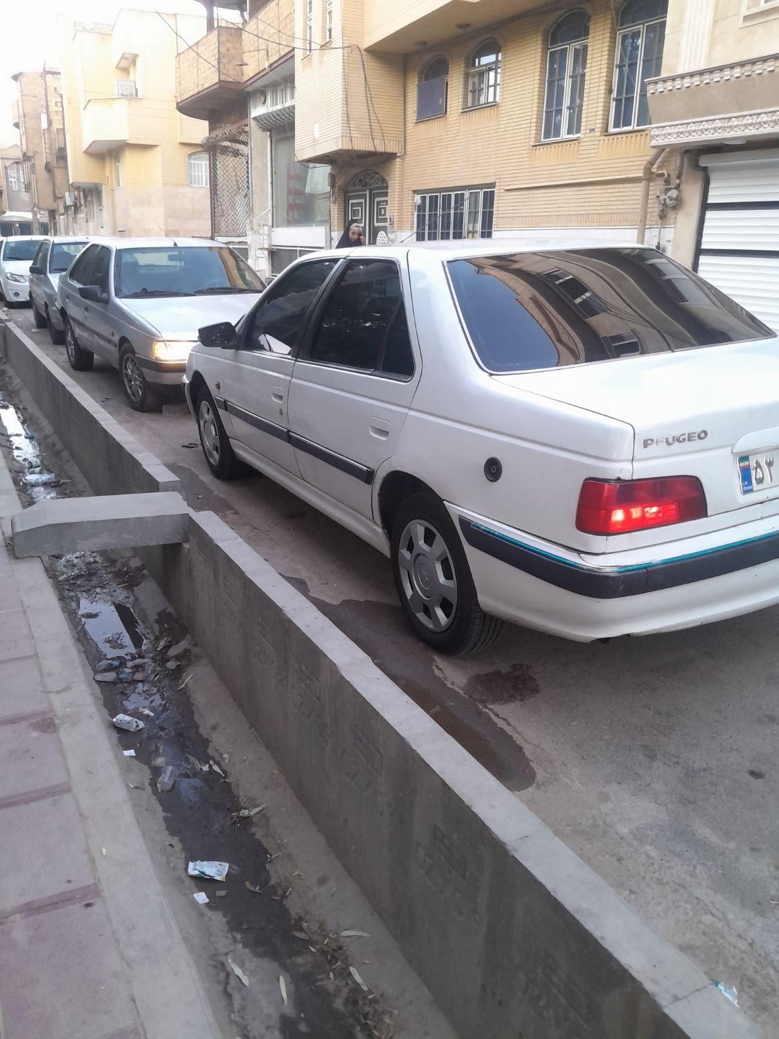 پژو پارس دوگانه سوز - 1386