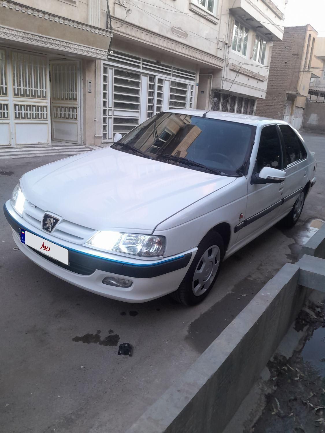 پژو پارس دوگانه سوز - 1386