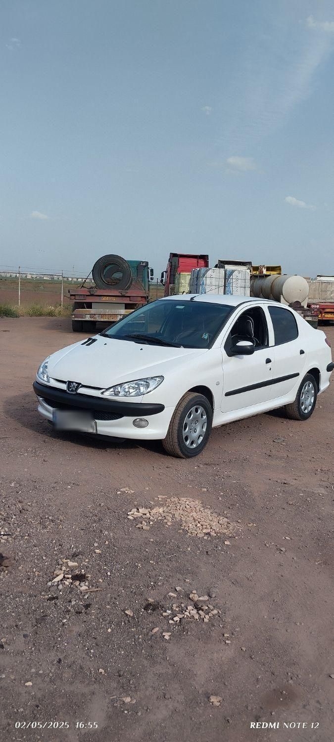 پژو ۲۰۶ صندوق دار v8 - 1388