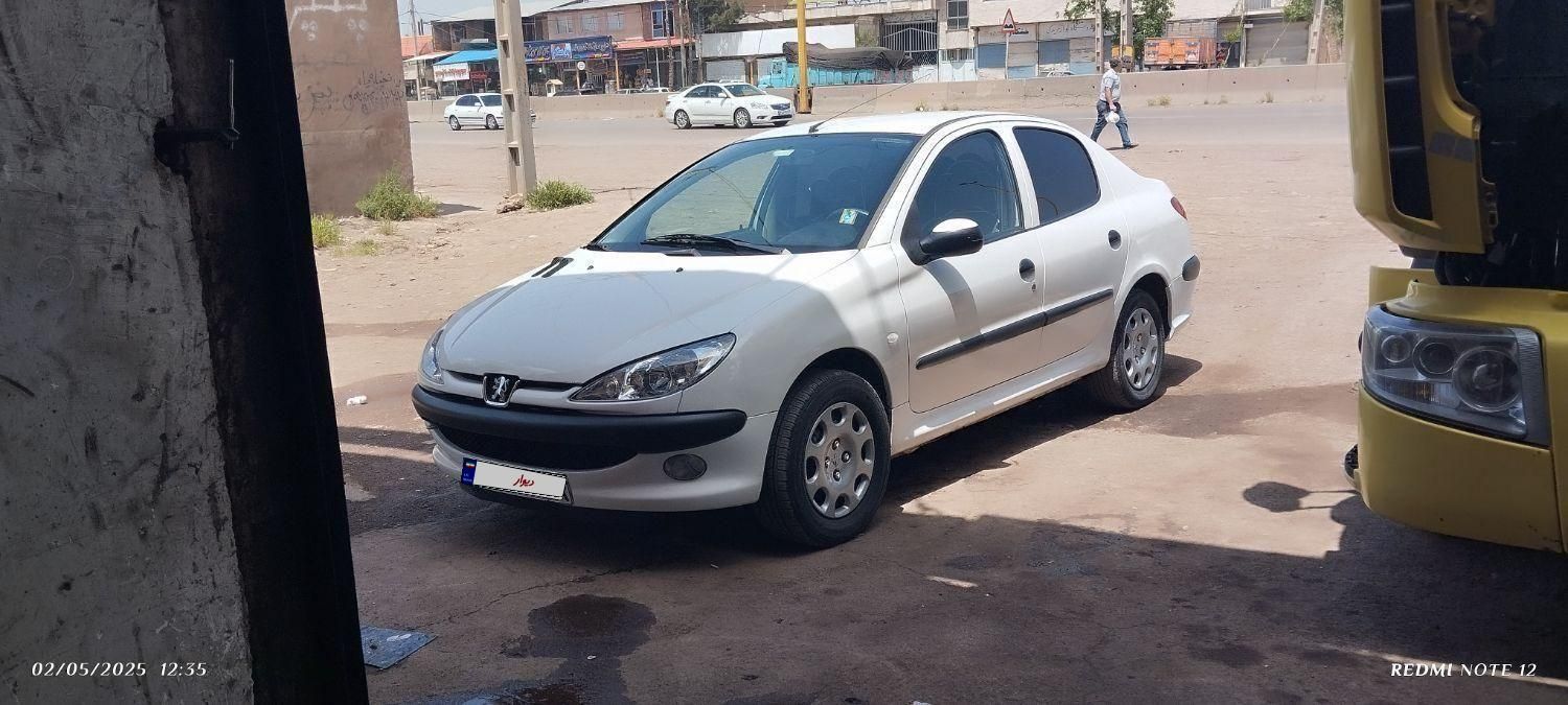 پژو ۲۰۶ صندوق دار v8 - 1388
