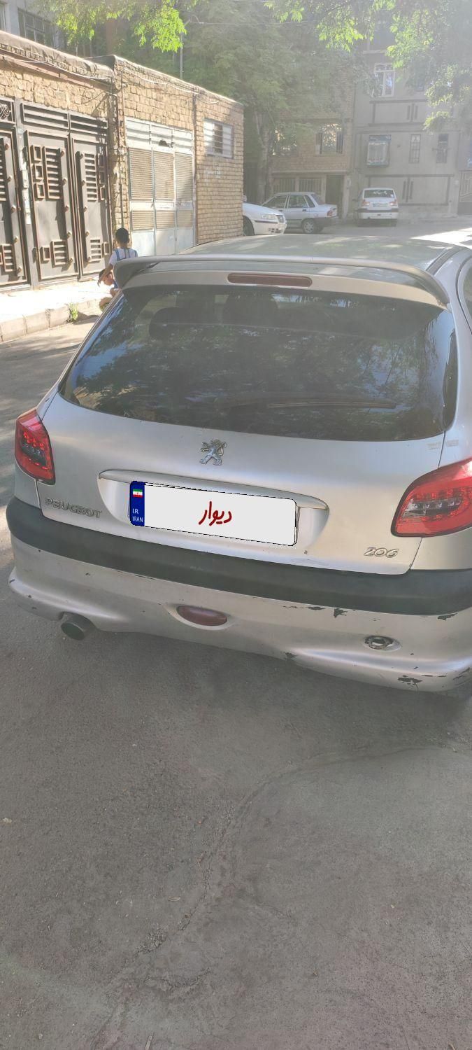 پژو 206 تیپ 3 - 1384