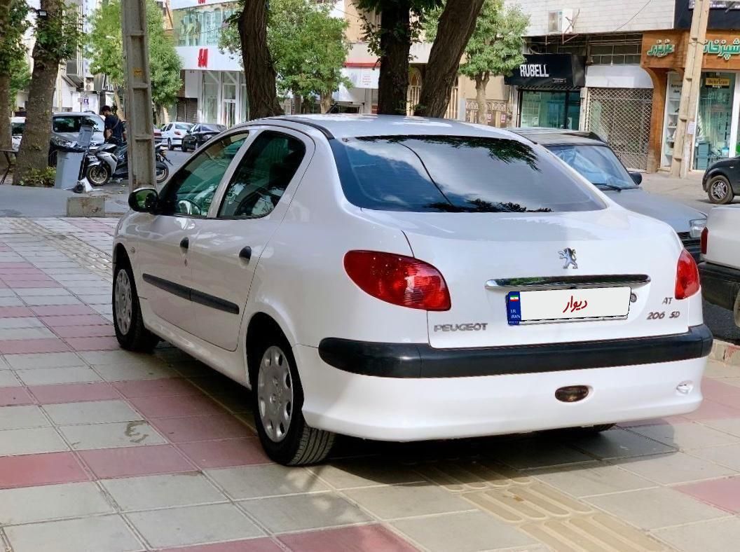 پژو ۲۰۶ صندوق دار v9 - 1390