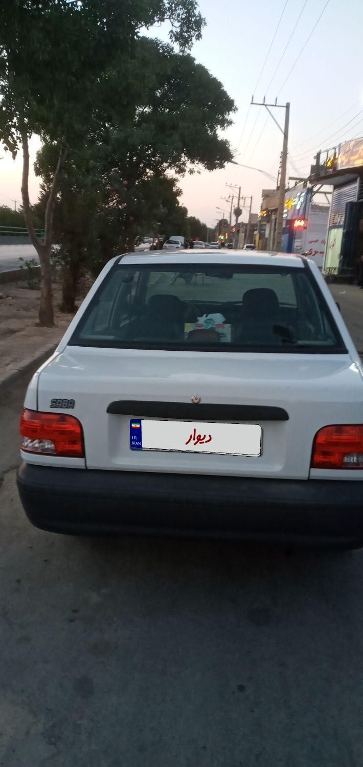 پراید صبا بنزینی - 1386