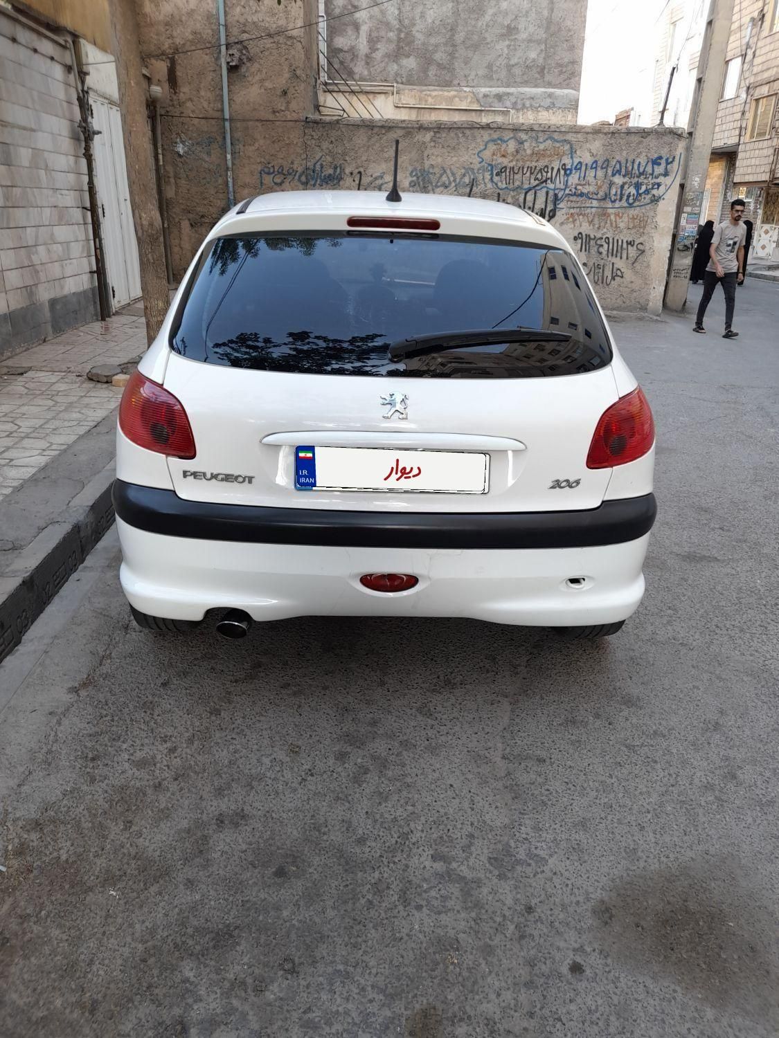 پژو 206 تیپ 2 - 1387