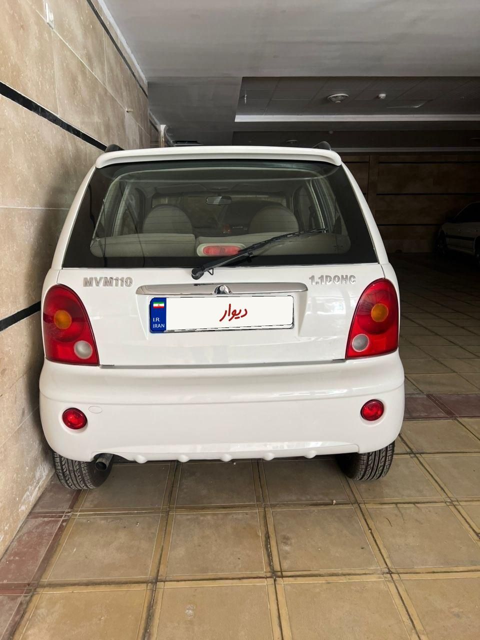 ام وی ام 110 چهار سیلندر دنده ای - 1394
