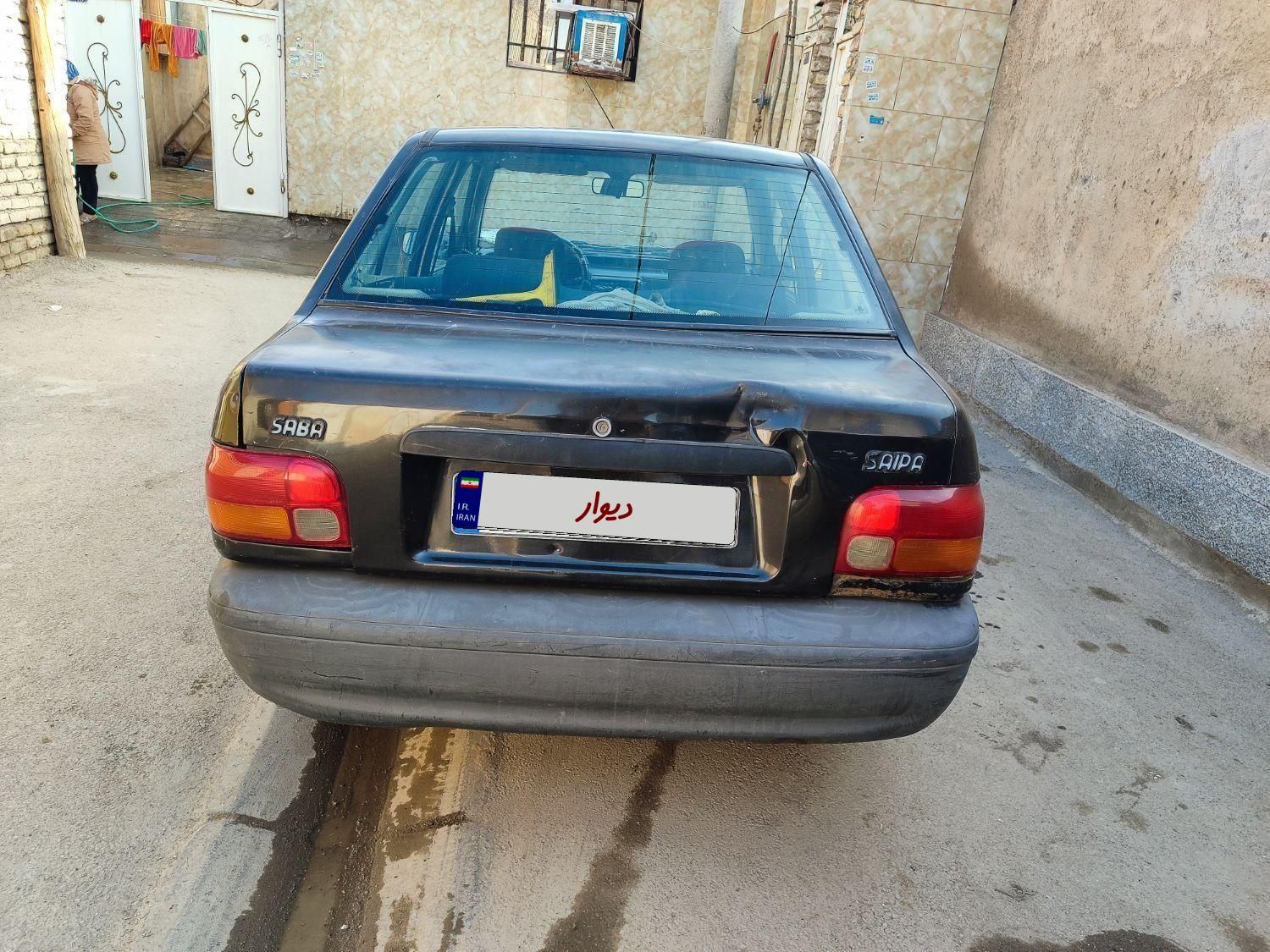پراید صبا بنزینی - 1386