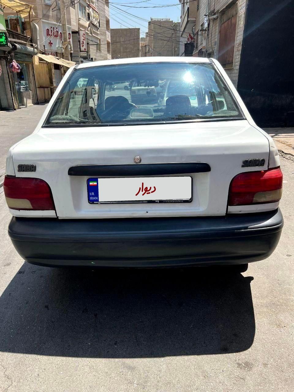 پراید صبا بنزینی - 1386