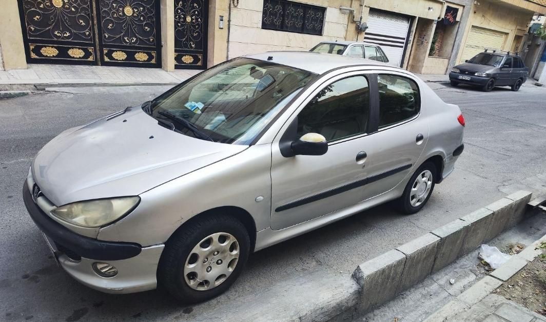 پژو ۲۰۶ صندوق دار v8 - 1386