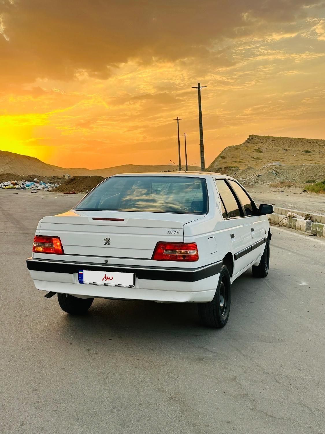 پژو 405 SLX بنزینی TU5 - 1391