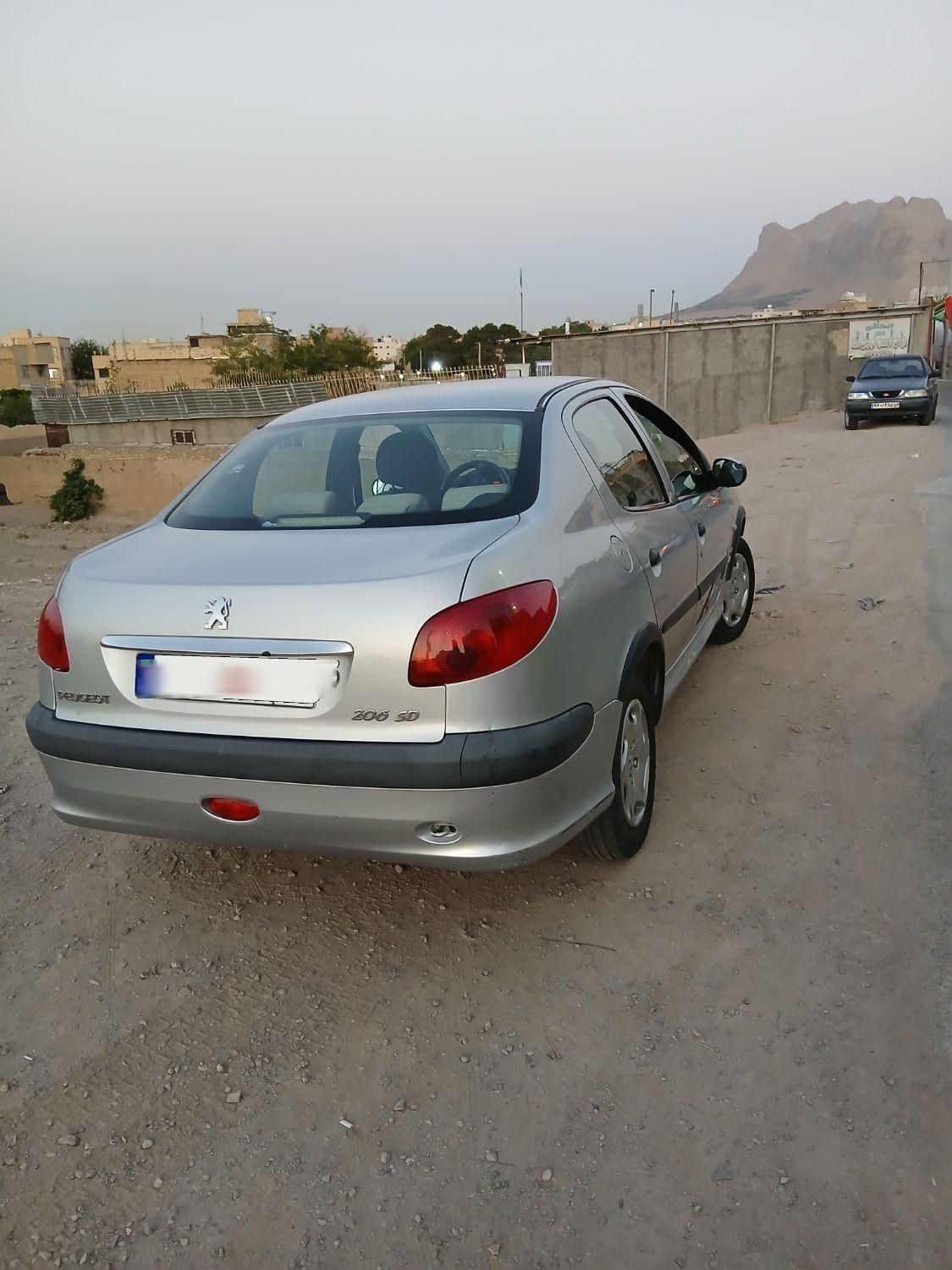 پژو ۲۰۶ صندوق دار v8 - 1388