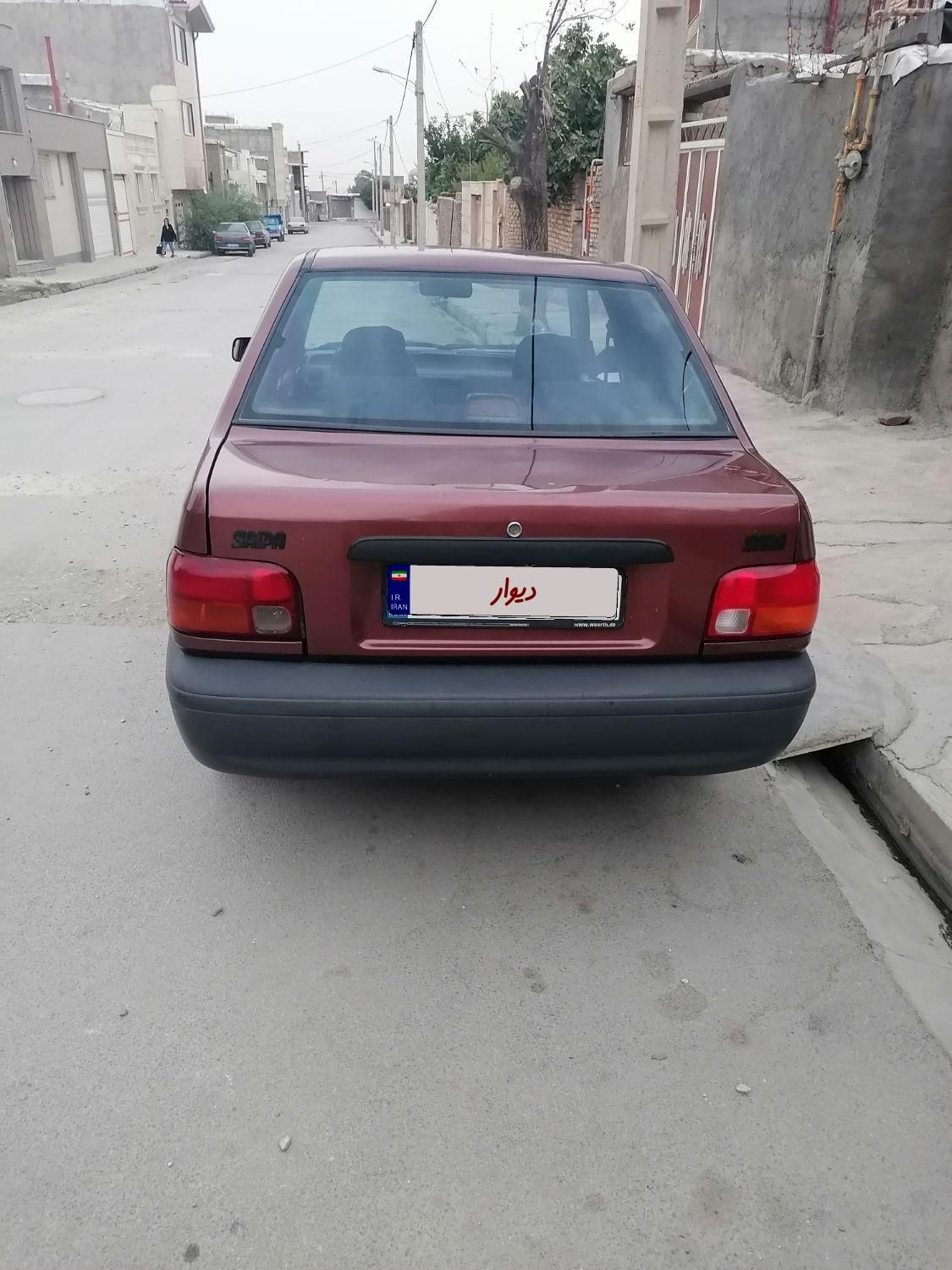 پراید صبا بنزینی - 1386