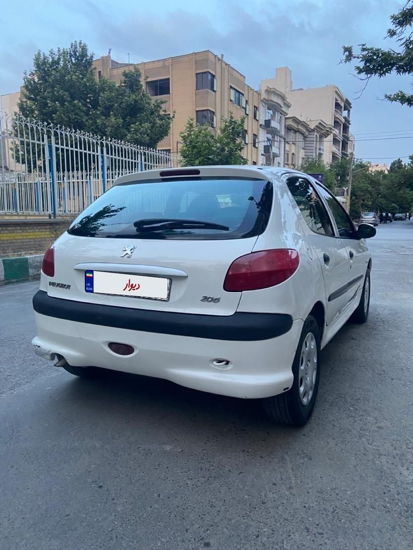 پژو 206 تیپ 3 - 1388