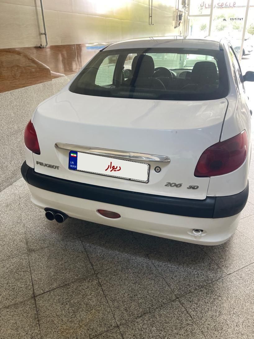 پژو ۲۰۶ صندوق دار v2 - 1390