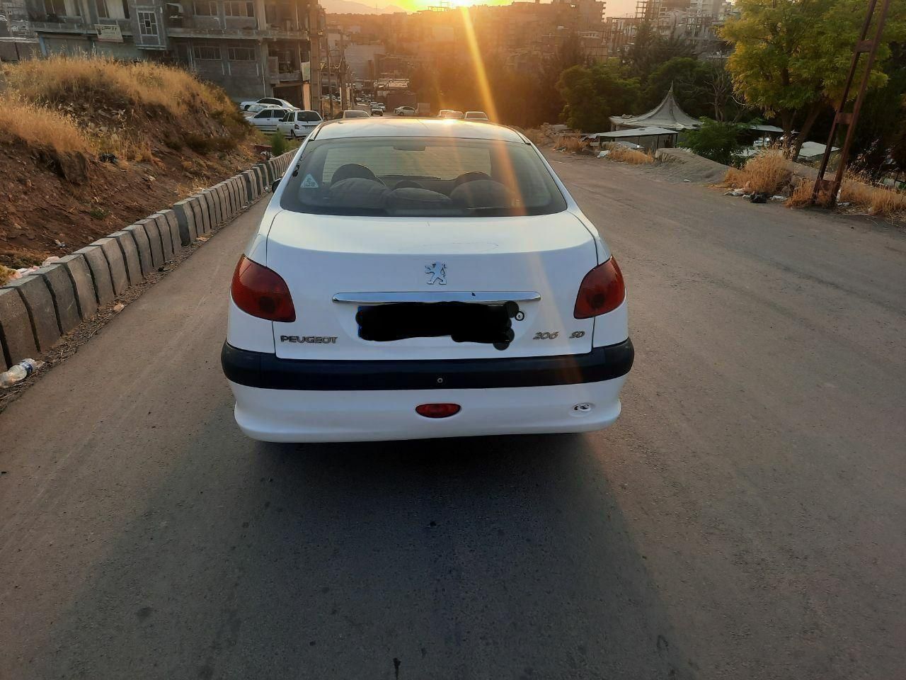 پژو ۲۰۶ صندوق دار v2 - 1388