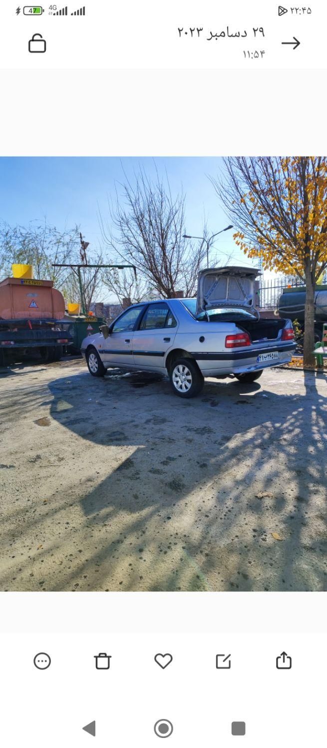 پژو 405 SLX بنزینی  XU7 - 1389