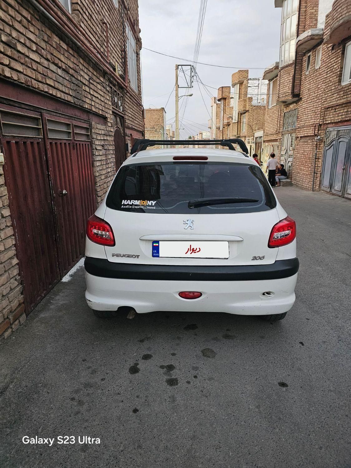 پژو 206 تیپ 3 - 1390