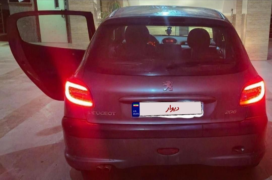 پژو 206 تیپ 3 - 1384