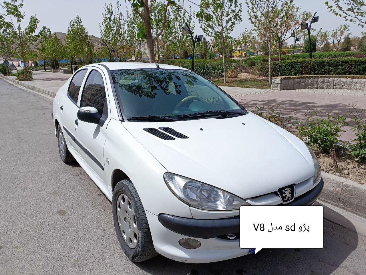 پژو ۲۰۶ صندوق دار v8 - 1396