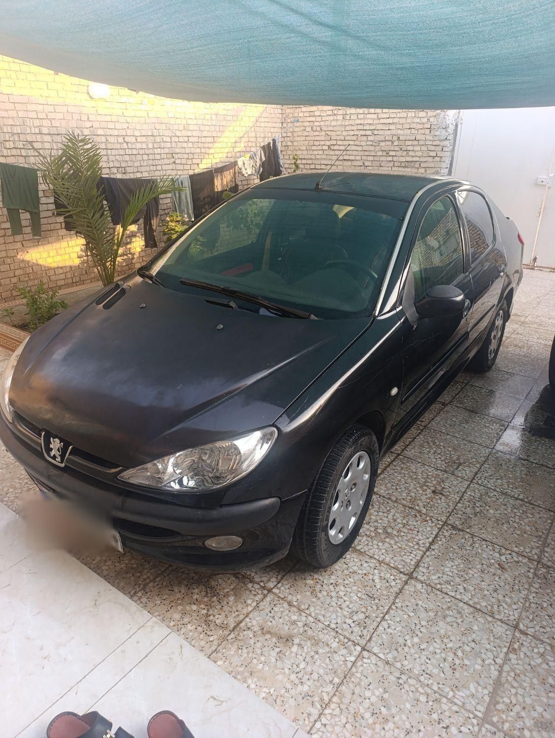 پژو ۲۰۶ صندوق دار v8 - 1386