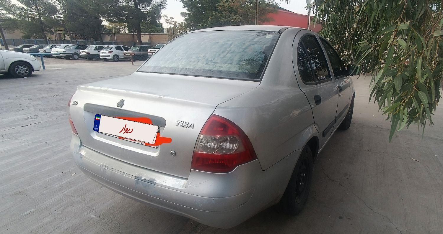 تیبا صندوق دار LX دوگانه سوز - 1390