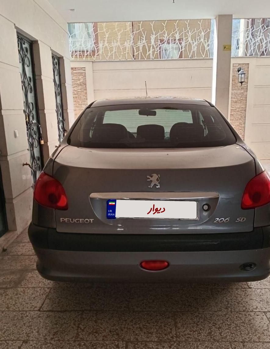 پژو ۲۰۶ صندوق دار v1 - 1388