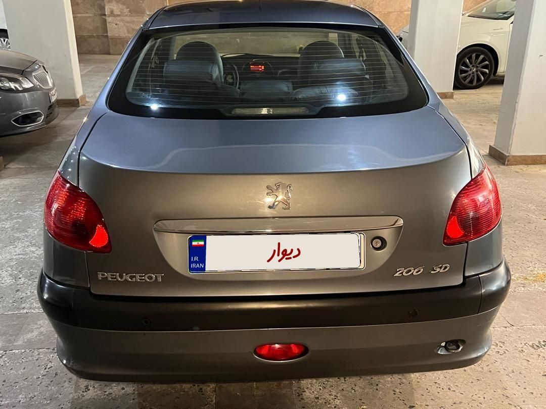 پژو 206 تیپ 5 - 1396