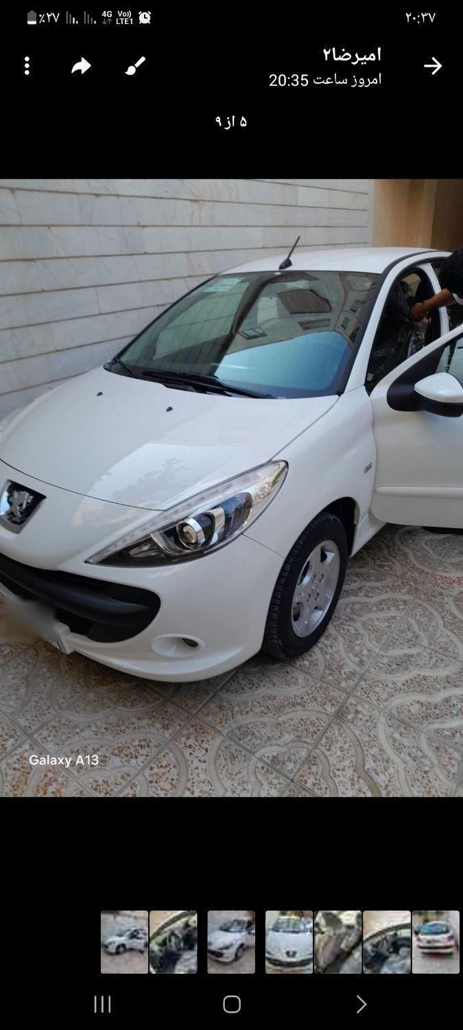 پژو 207 اتوماتیک TU5P - 1404