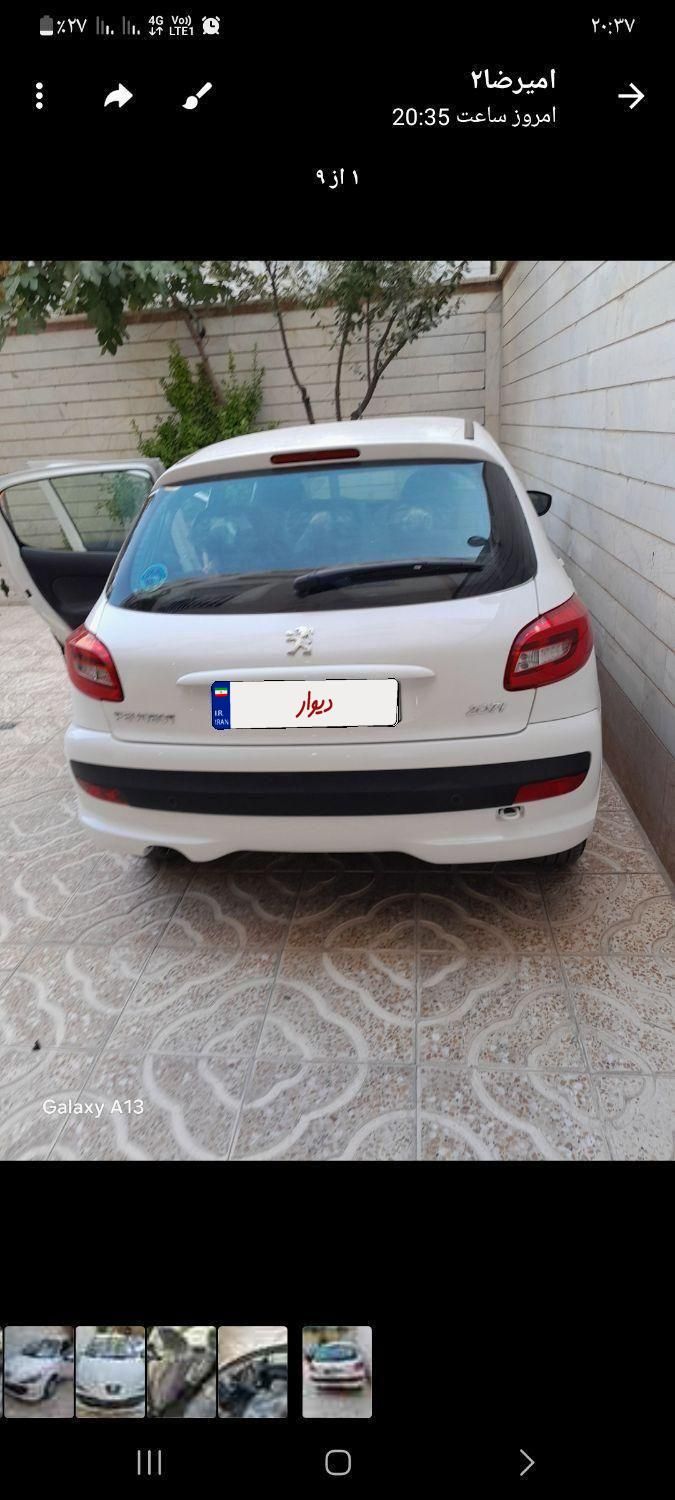 پژو 207 اتوماتیک TU5P - 1404