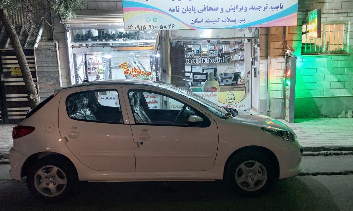 پژو 207 پانوراما اتوماتیک TU5P - 1404