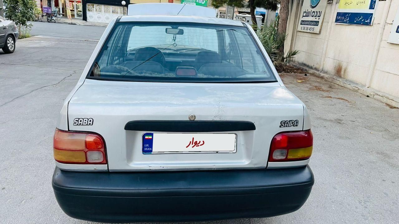 پراید صبا بنزینی - 1387