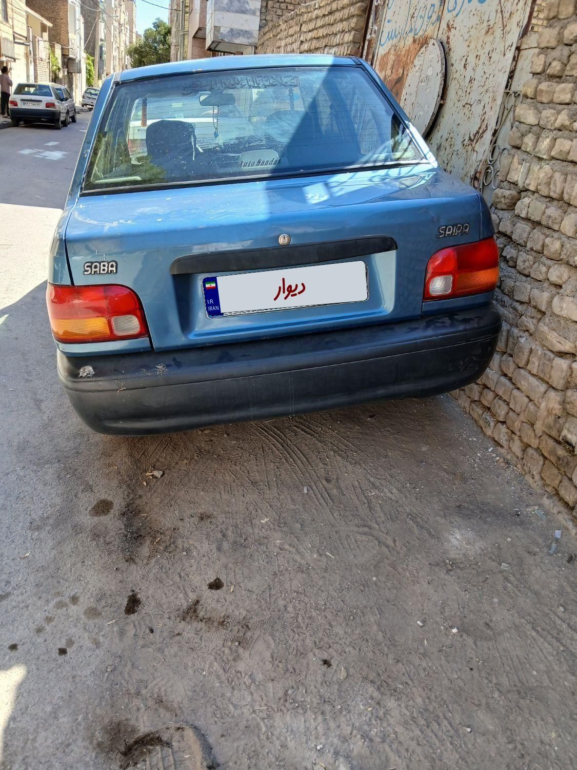 پراید صبا بنزینی - 1387