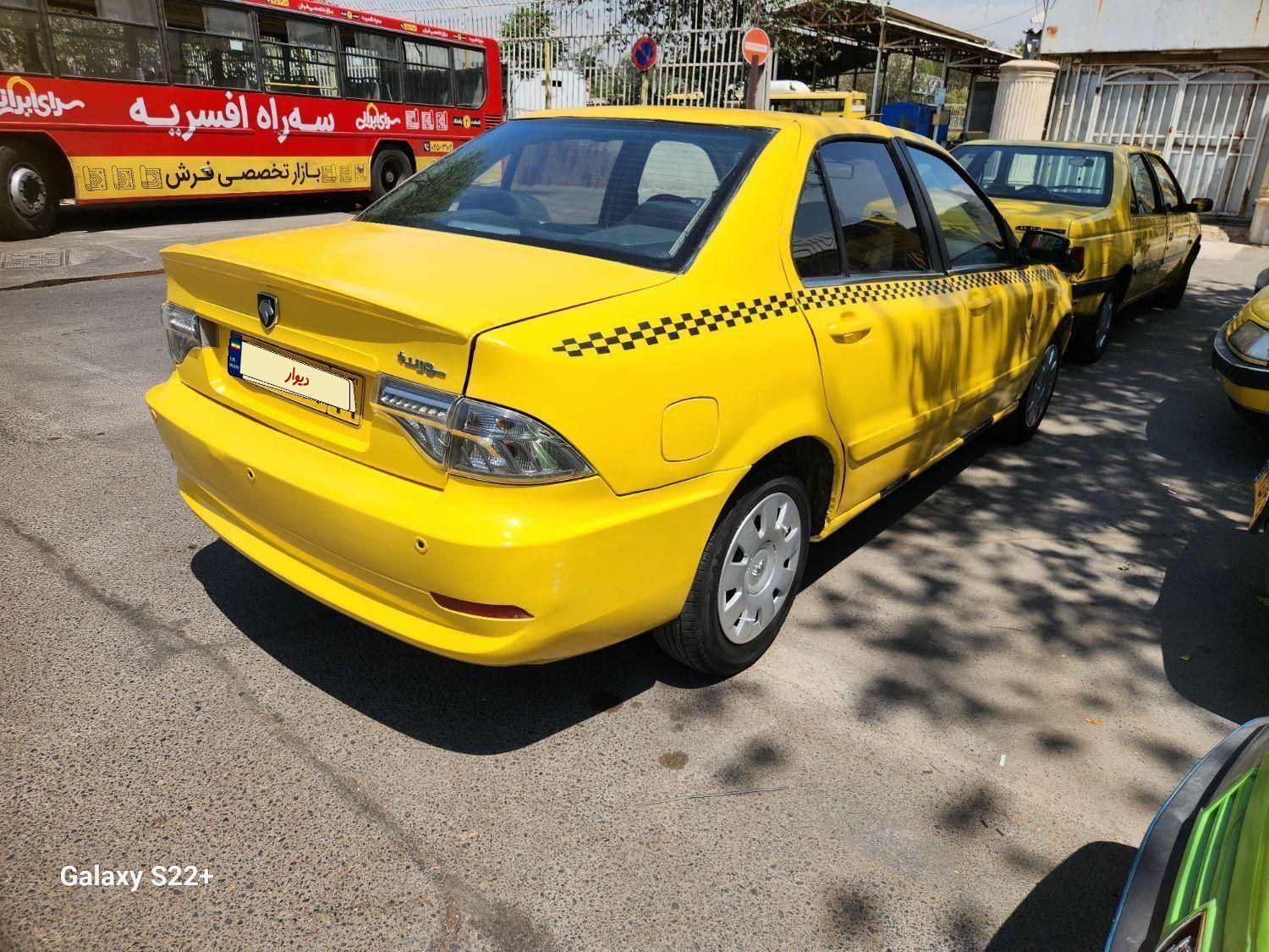 سمند سورن پلاس تاکسی دوگانه سوز - 1401